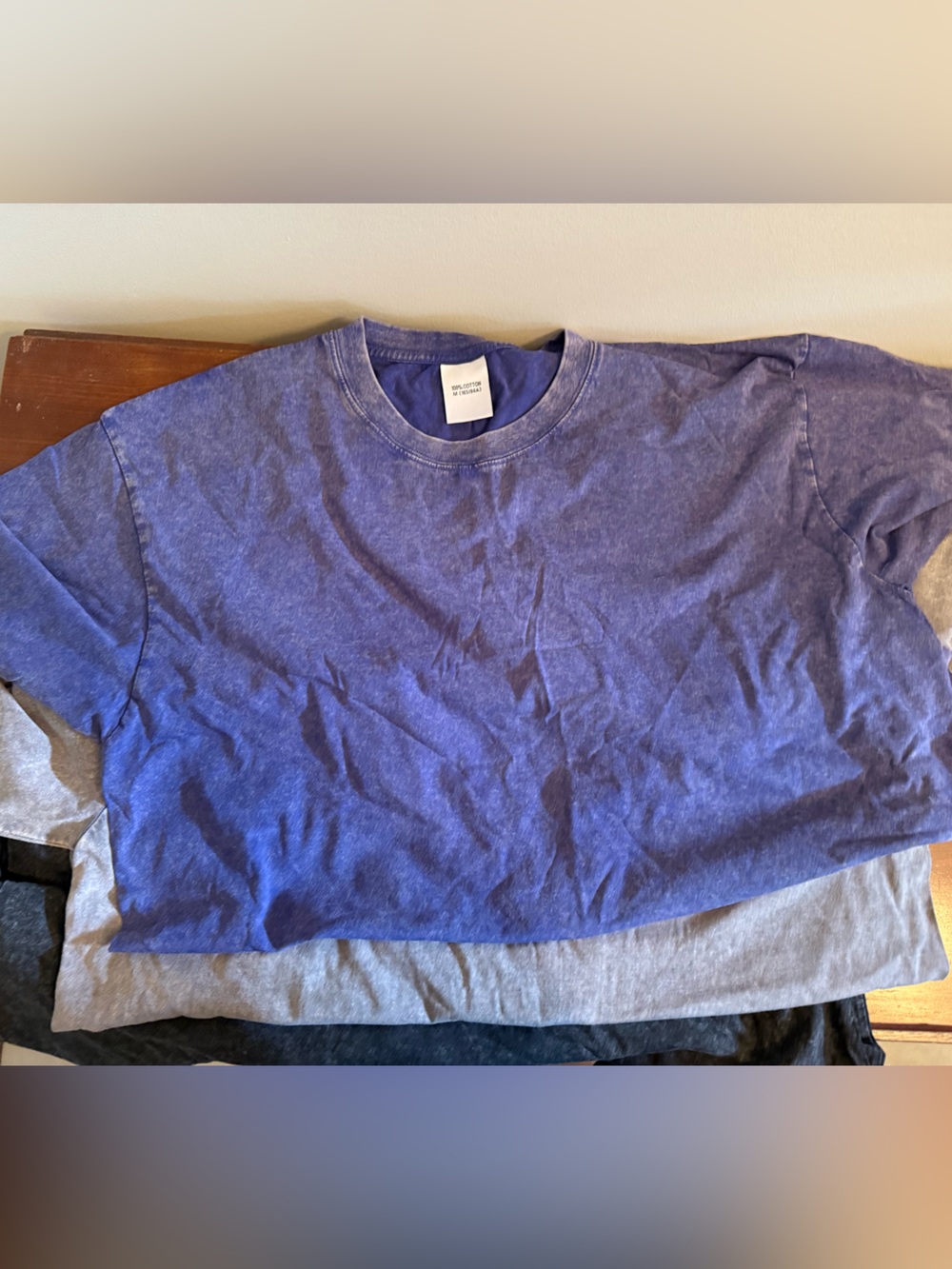 3 pack 100% cotton tshirts size M